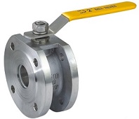 stainless steel wafer ball valve