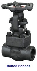 API 600 gate valve with bolted bonnet