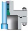 gasket for bolted bonnet of 600LB API 600 gate valve