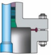 gasket for bolted bonnet of 900LB API 600 gate valve