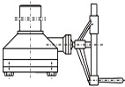 gear operator for pressure seal gate valve