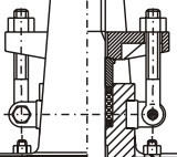 Outside Screw & Yoke(OSY) of PSB gate valve