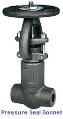 Pressure Sealed Gate Valve, API 600, forged steel