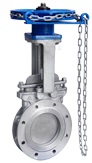 Sprocket(Chain Wheel) Operated Knife Gate Valve