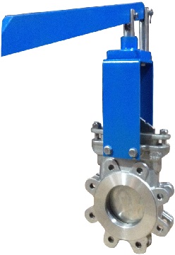 MTB LHY series lever op. knife gate valve