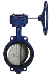 Wafer type centerline butterfly valve