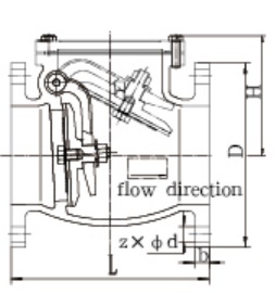 10K Swing Check Valve