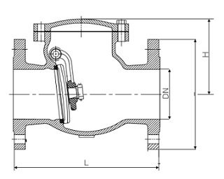 BS5153 Swing Check Valve