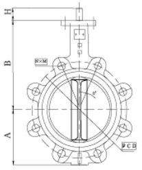 Pinless Wafer and Lug Type Butterfly Valve