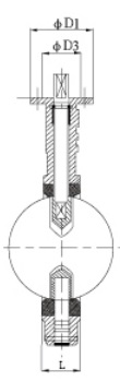 Split-shaft Pinless Wafer and Lug Type Butterfly Valve